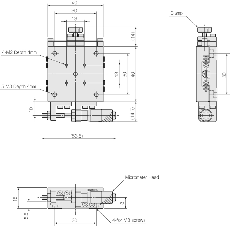 精密ポジショナー〈FPP03-13〉